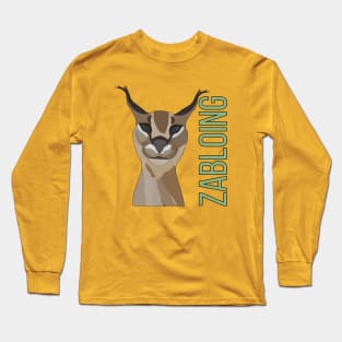 Zabloing Cat Meme Long Sleeve T-Shirt